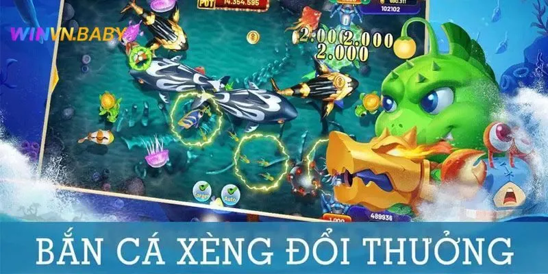 Bắn Cá Xèng - Thoả Sức Khám Phá Đại Dương Cùng WINVN
